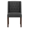 Chatsworth Walnut Dining Chair Charcoal