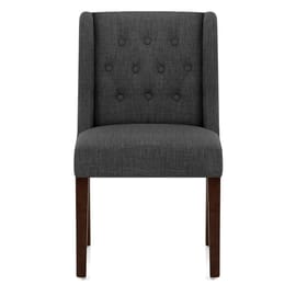 Chatsworth Walnut Dining Chair Charcoal