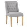 Chatsworth Oak Dining Chair Grey
