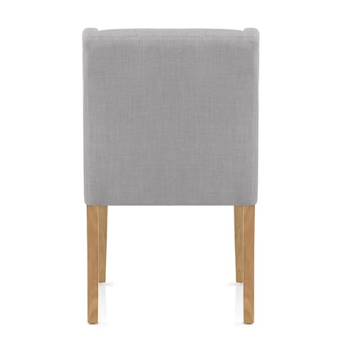 Chatsworth Oak Dining Chair Grey