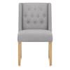 Chatsworth Oak Dining Chair Grey