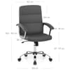 Stanford Office Chair Grey