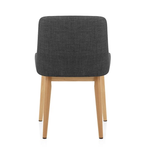 Jersey Dining Chair Oak & Charcoal