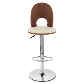 Bolero Wooden Stool Cream