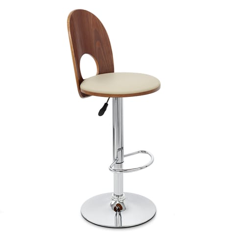 Bolero Wooden Stool Cream