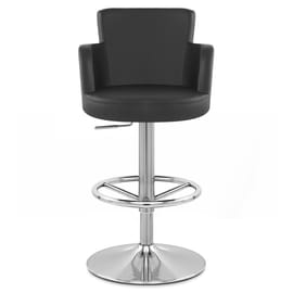 Chateau Brushed Bar Stool Black