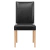 Chicago Oak Dining Chair in Black