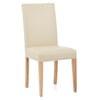 Chicago Oak Dining Chair in Cream
