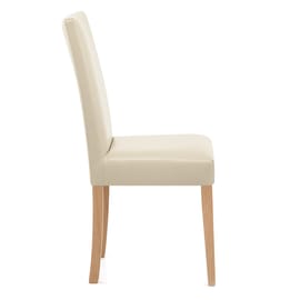 Chicago Oak Dining Chair in Cream