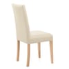 Chicago Oak Dining Chair in Cream