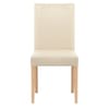 Chicago Oak Dining Chair in Cream