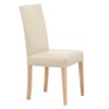 Chicago Oak Dining Chair in Cream