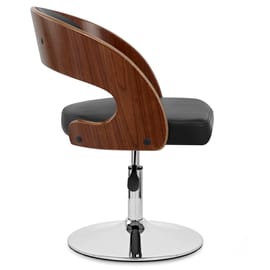Evelyn Chair Walnut & Black