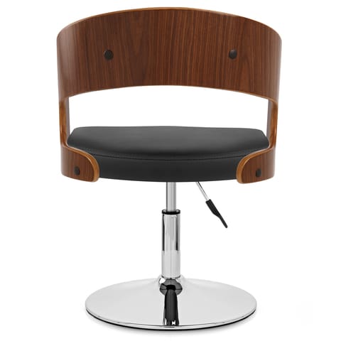Evelyn Chair Walnut & Black