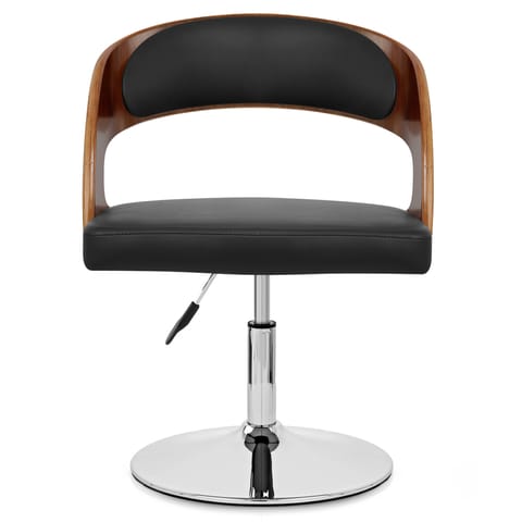 Evelyn Chair Walnut & Black