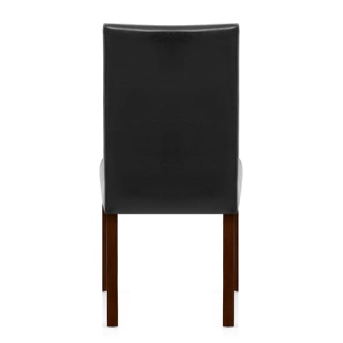 Chicago Walnut Dining Chair Black