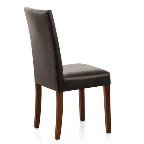 Chicago Walnut Dining Chair Brown