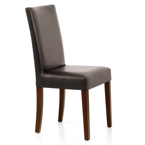 Chicago Walnut Dining Chair Brown