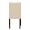 Chicago Walnut Dining Chair Cream