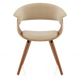 Grafton Dining Chair Walnut & Beige