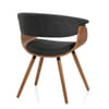 Grafton Dining Chair Walnut & Grey
