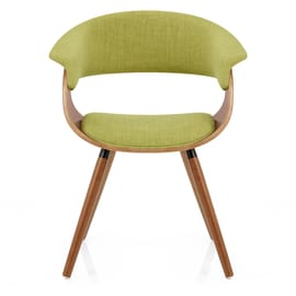 Grafton Dining Chair Walnut & Green