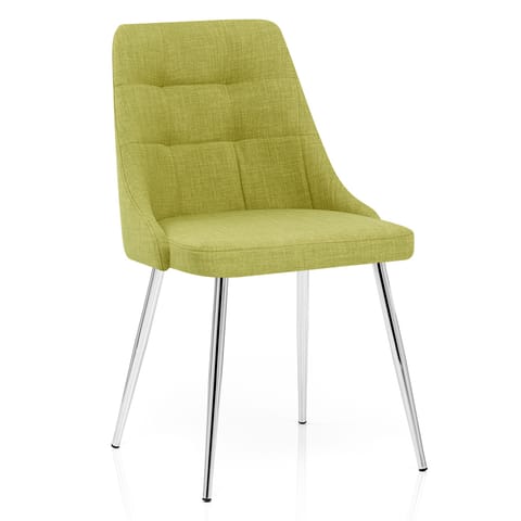 Shanghai Dining Chair Green Fabric