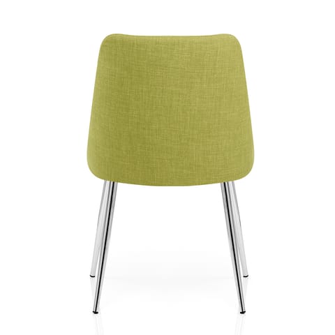 Shanghai Dining Chair Green Fabric