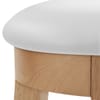 Ikon Kitchen Stool Oak & White