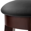 Ikon Kitchen Stool Walnut & Black