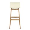 Drift Oak & Cream Bar Stool