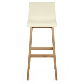 Drift Oak & Cream Bar Stool