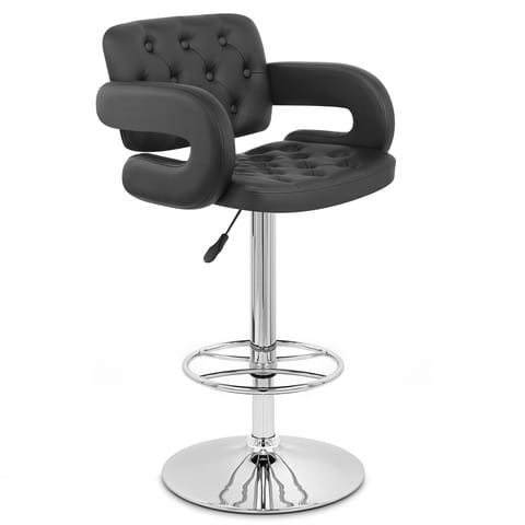 Polaris Bar Stool Black
