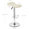 Zars Bar Stool Cream