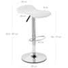 Zars Bar Stool White