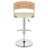 Eve Oak Bar Stool Cream