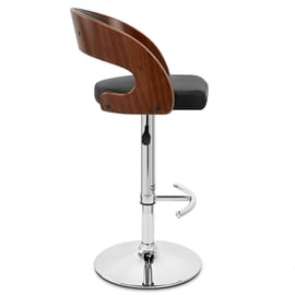 Eve Wooden Bar Stool Black