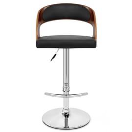 Eve Wooden Bar Stool Black