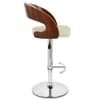 Eve Wooden Bar Stool Cream
