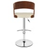 Eve Wooden Bar Stool Cream