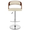 Eve Wooden Bar Stool Cream