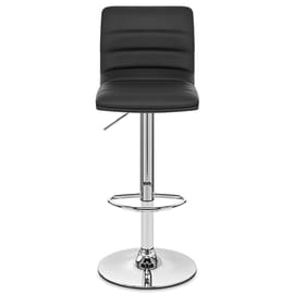 Linear Bar Stool Black