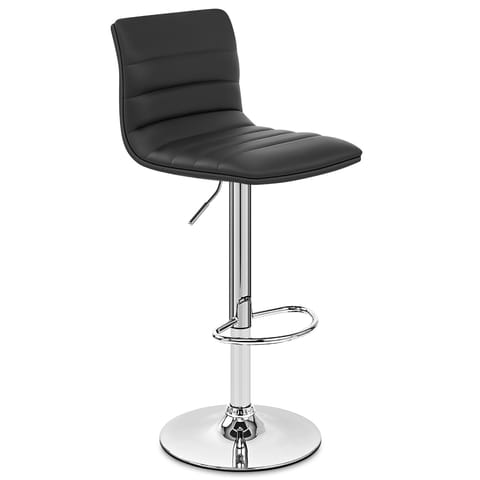 Linear Bar Stool Black