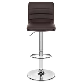Linear Bar Stool Brown