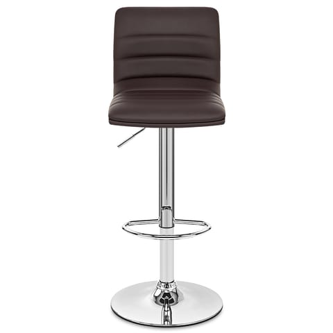 Linear Bar Stool Brown