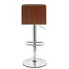 Riviera Walnut Bar Stool Black