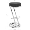 Zizi Kitchen Stool Black