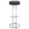 High Zed Bar Stool Black