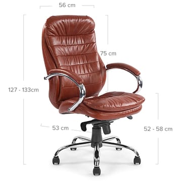 Linford Executive Chair Dimensions