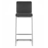 High Ace Brushed Stool Black